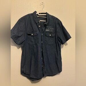 Harley Davidson Denim Men Shirt